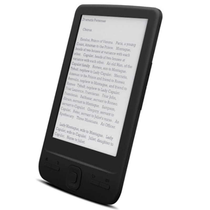 4.3 Inch E-Ink Ebook Reader 800X600 Ereader Elektronisch Papier Boek Met Front Licht Pu Cover