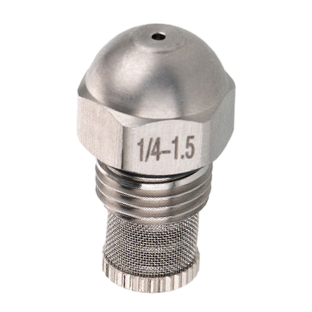 Zerstäubungsspray, Nebeldüse, Durchmesser 0,3–1,5 mm, feines Zerstäubungsspray, 1/4 BSPT, Hoch- und Niederdruck-Nebeldüse, Öffnung aus Edelstahl: Blau