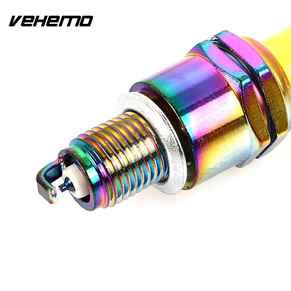 50cc - 150cc GY6 Scooter Spark Plug Alloy ATV Motorcycle Spark Plug Dirt Bike Spark Plug Autobike A7TC Kart Dirt Bike