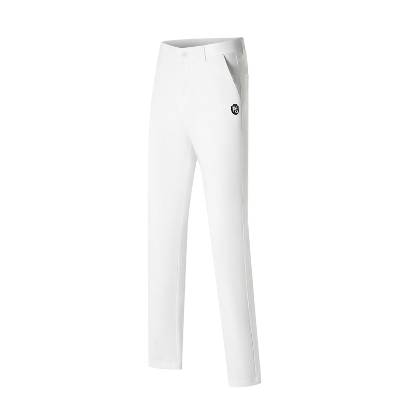 PG Men&#39;s Thick Trousers Golf Wear Men&#39;s Pants Sportswear 골프웨어: white / W30