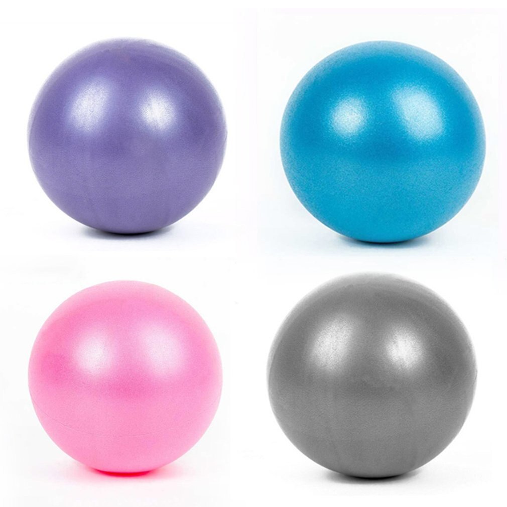 Mini Yoga Pilates Ball Explosion-proof Pvc Fitball For Stability Exercise Training Gym Anti Burst&slip Resistant Straw