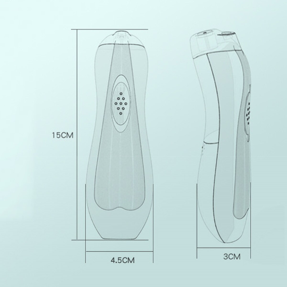 Electric Baby Nail Trimmer Baby Nail Toenail Grinding Device with 6 Grinding Heads Safe Nail File Women Manicure Pedicure Tools