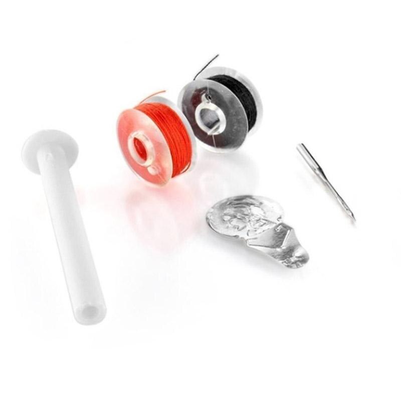 Portable Handheld Mini Sewing Machine Quick Stitch Sew Needlework Cordless Clothes Fabrics With Sewing Kits Lightweight