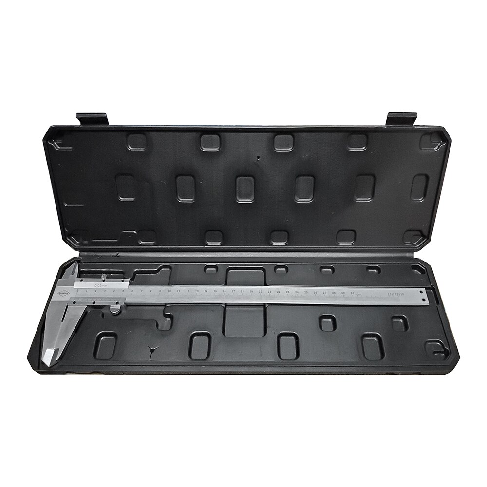 High Precision Stainless Steel Vernier Caliper Specification 0-150mm 0-200mm 0-300mm Accuracy 0.02mm Measuring Instrument: With Box 0-300MM