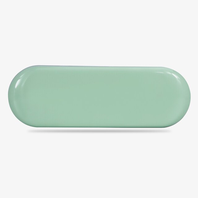 ANNAFRIS innesto pinzette per ciglia scatola di immagazzinaggio scatola di immagazzinaggio pinzette per ciglia custodia protettiva Eyeliner matita ciglia cassetta degli attrezzi: Apple Green