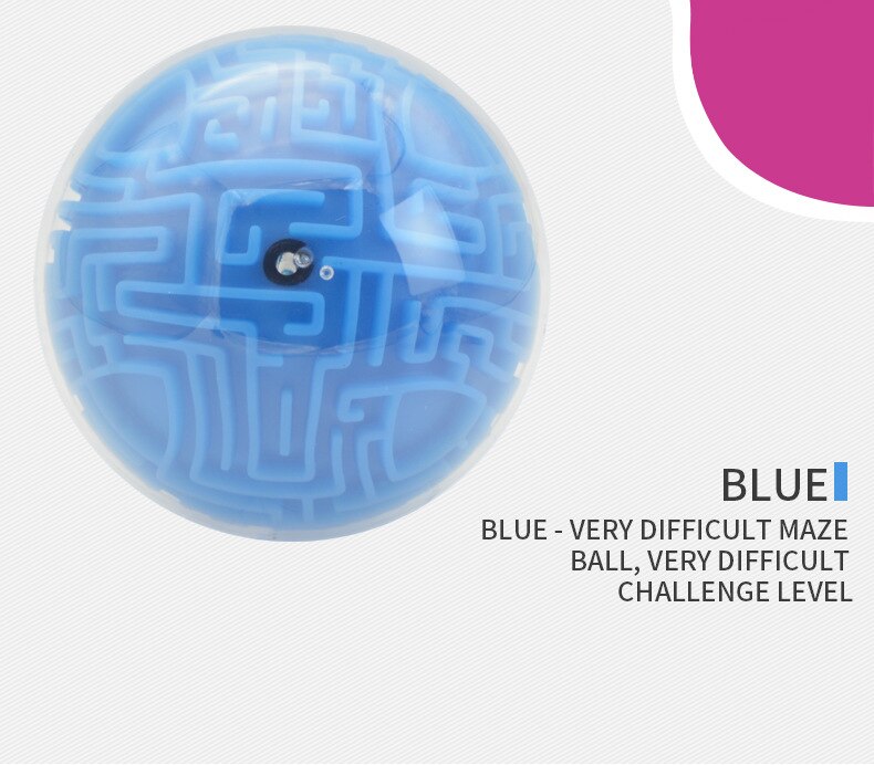 Magie Ball 3D Intelligenz Labyrinth Ball Dekompression Balance Spaziergang Die Perle Kinder Puzzle Labyrinth Kinder Pädagogisches Spielzeug