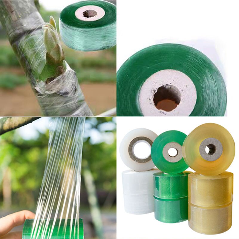 Grafting Tape Fruit Tree Nursery Stretchable Gardening Tape Garden Bind Tape Grafting Tool Accessories Repair PVC tie Tape