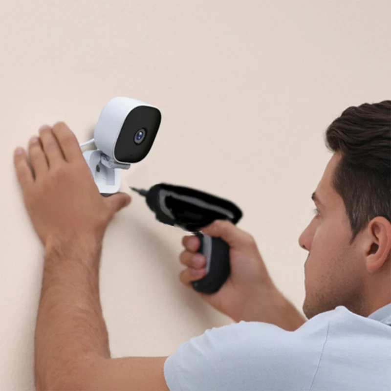 Neue WLAN-Fensterkamera IP65 mit Vollfarb-Nachtsicht für Innenbereich, Ersetzt Außenkamera durch Fensterüberwachung