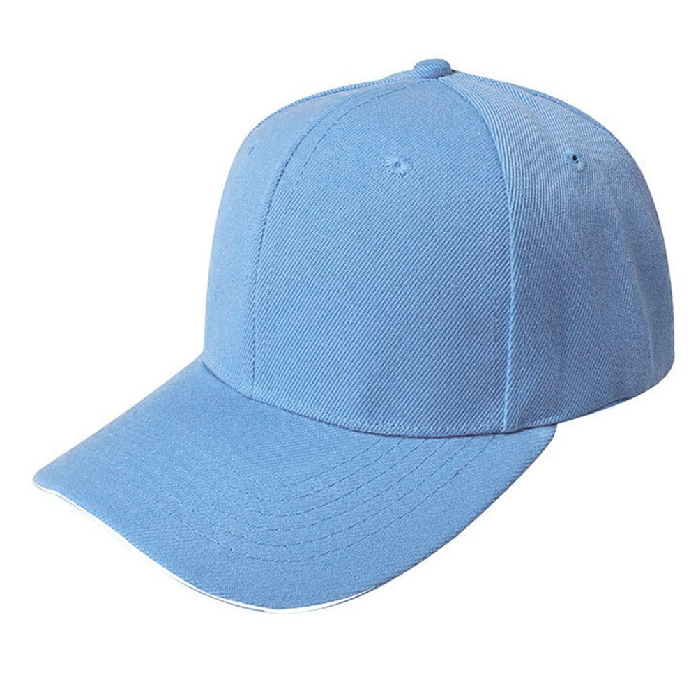 Unisex EMF Radiation Protection Baseball Cap Rfid Shielding Electromagnetic Hat Baseball Cap Outdoor Sun Hat Snapback Hat: Sky Blue