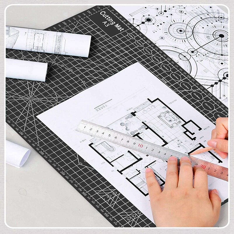 Cutting Mat A3 Self Healing Cutting Craft Mat Collapsible Sewing Cutting Board for Quilting Fabric Hobby Art Project