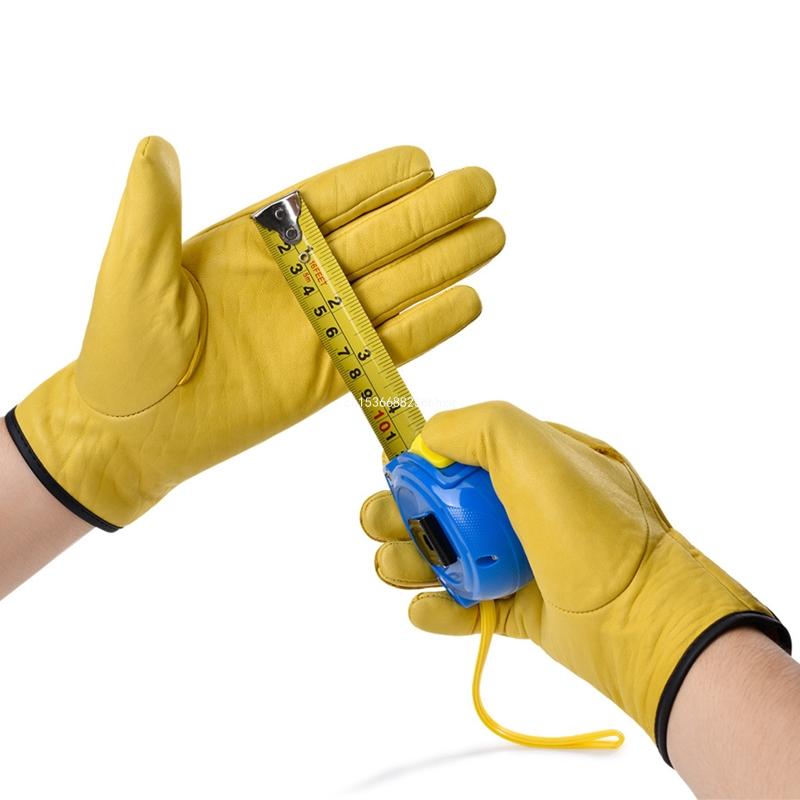 Leren Tuinhandschoenen Voor Dames En Heren Doornbestendige Zware Tuinhandschoenen Voor Heren, Ademende Tuinhandschoenen
