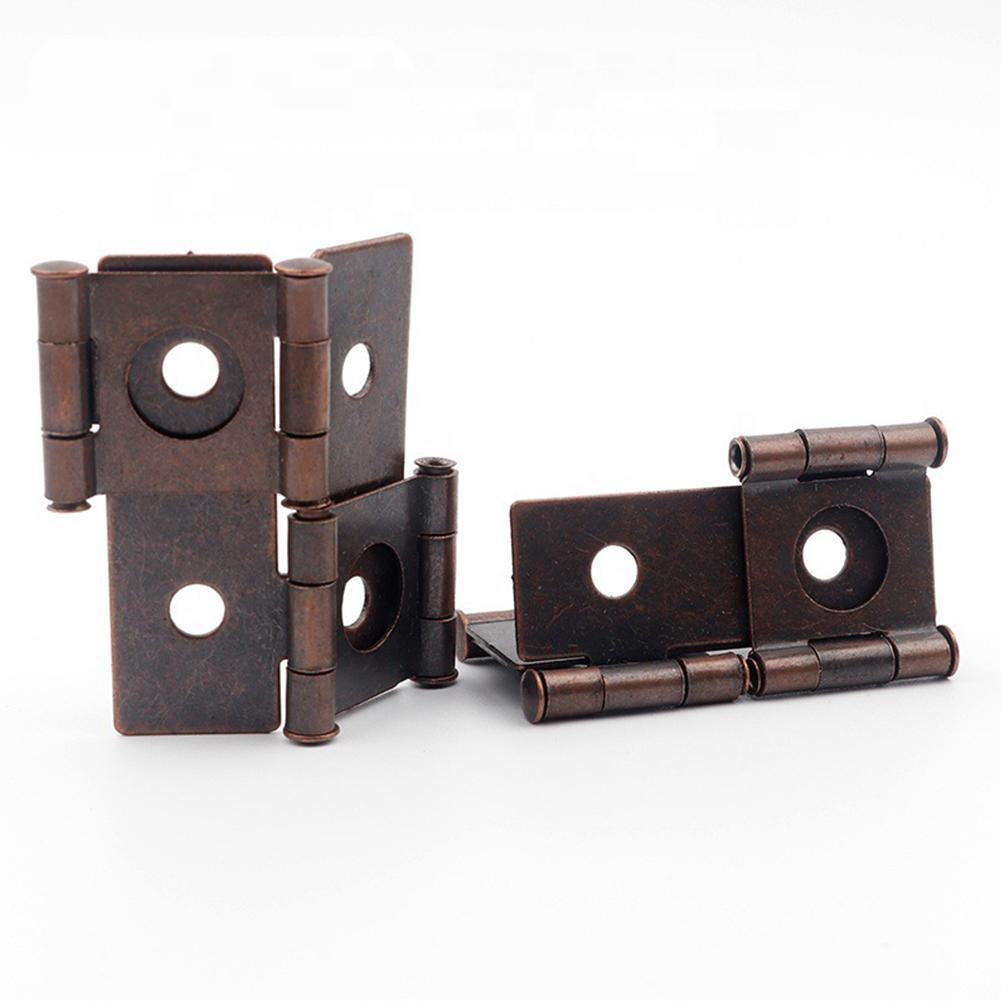1pc Screen Folding Hinges Square Double Folding Screen Hinges Arbitrary Opening Hinges Antique Furniture Screen Hinges