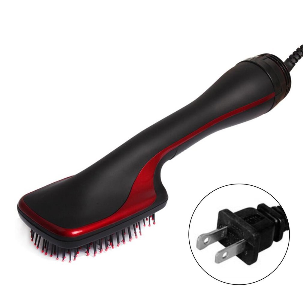 2 in 1 Multi-function Air Comb Wet And Dry Dual-use Negative Ion Dry Hair Comb Hair Dryer Straight Hair Comb