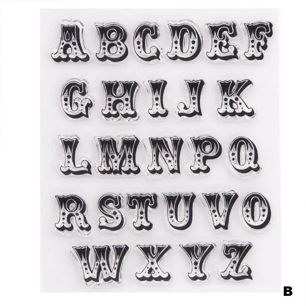 Postzegels Voor Cookies Letters Cake Zoete Letters Stempel Gereedschap Fondant Embossing Cutter Alfabet Gebak Versieren Accessoires D N2O5: B