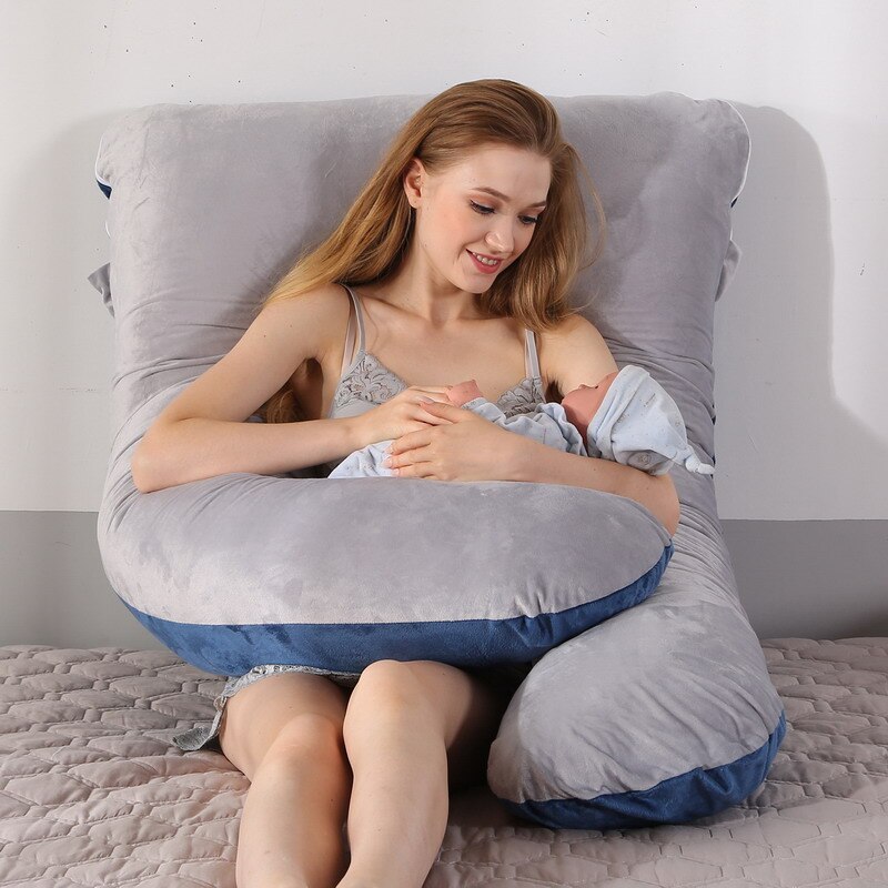 116 x 65cm gravid pude til gravide pude til gravide puder under graviditet amning støtte amning til søvn
