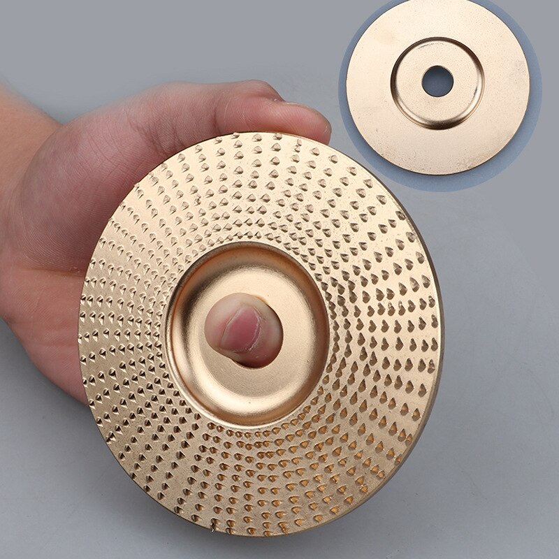 1/3pcs Set 22mm Bore Wood Grinding Polishing Wheel Rotary Disc Sanding Wood Carving Tool Abrasive Disc Tools for Angle Grinder