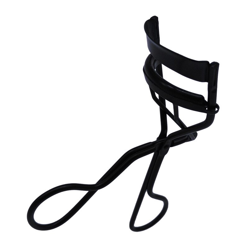 1pc sorte/sølv hvide krølle øjenvipper curler rustfrit stål øjenvipper kosmetisk makeup øjenvippe curler curling øjenvipper værktøj: Sort