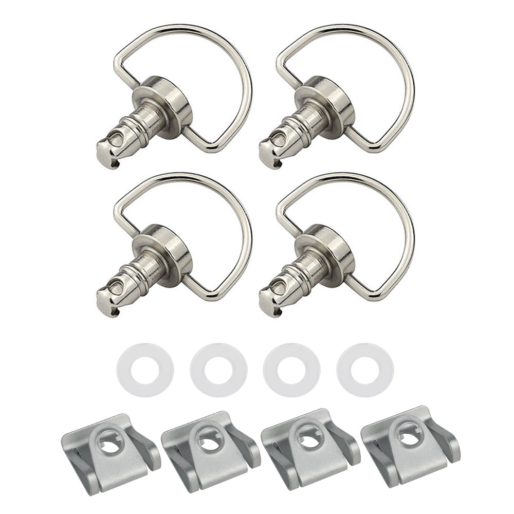 Sujetador de carenado de carrera de giro con anillo en D de liberación rápida para motocicleta de 14mm Universal para Honda Yamaha Suzuki Kawasaki Ducati Aprilia: Lavanda
