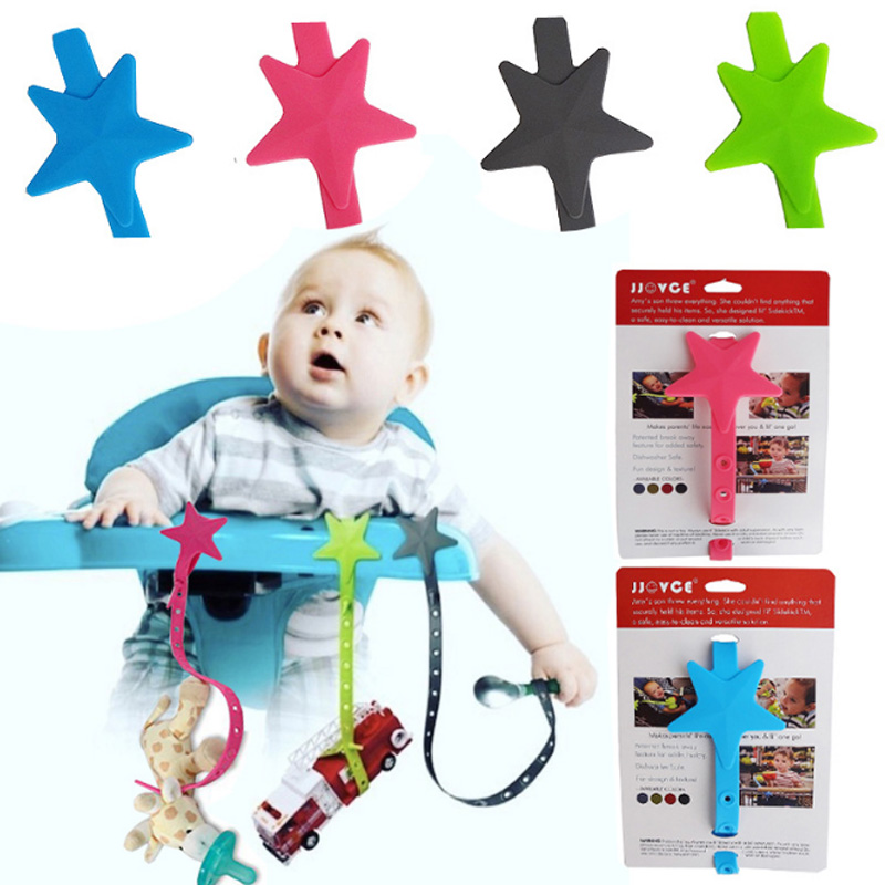 Baby Accessoires Kinderwagen Bijtring Siliconen Fopspeen Ketting Band Houder Riem Kinderwagen Accessoires