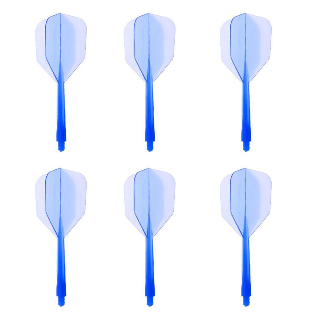 6 Pieces Transparent 2BA Thread Dart Shafts And Dart Flights Connection