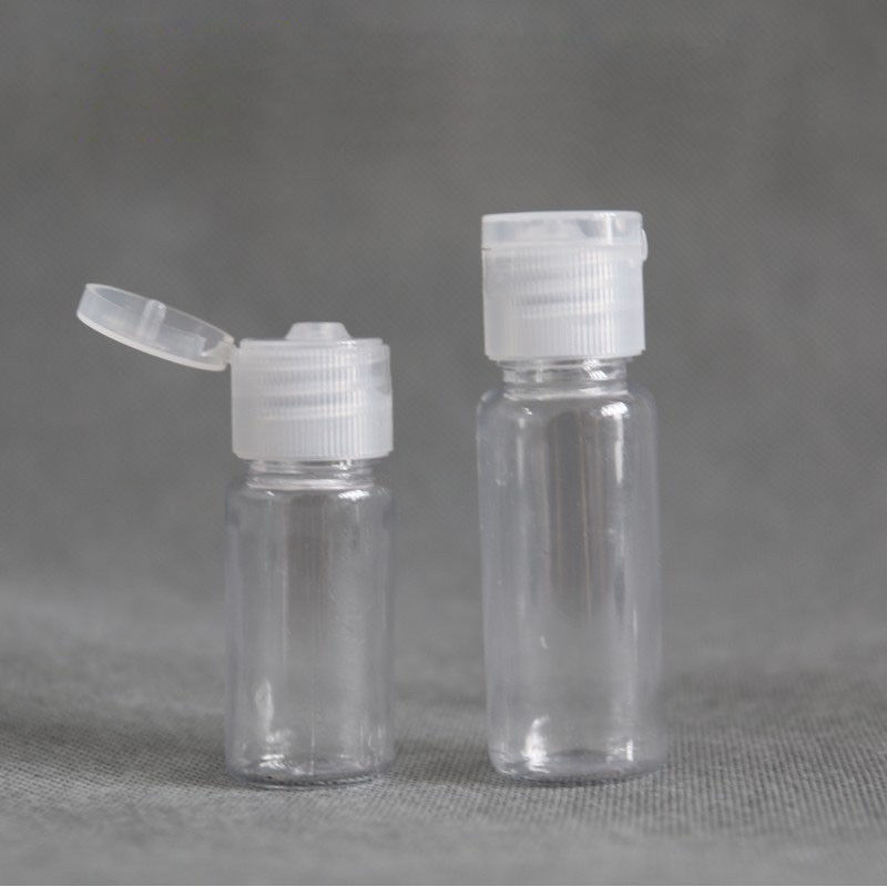 Frascos dispensadores de botellas con tapa de plástico vacío para viaje, 5/10/100 ml, 20/30 Uds.