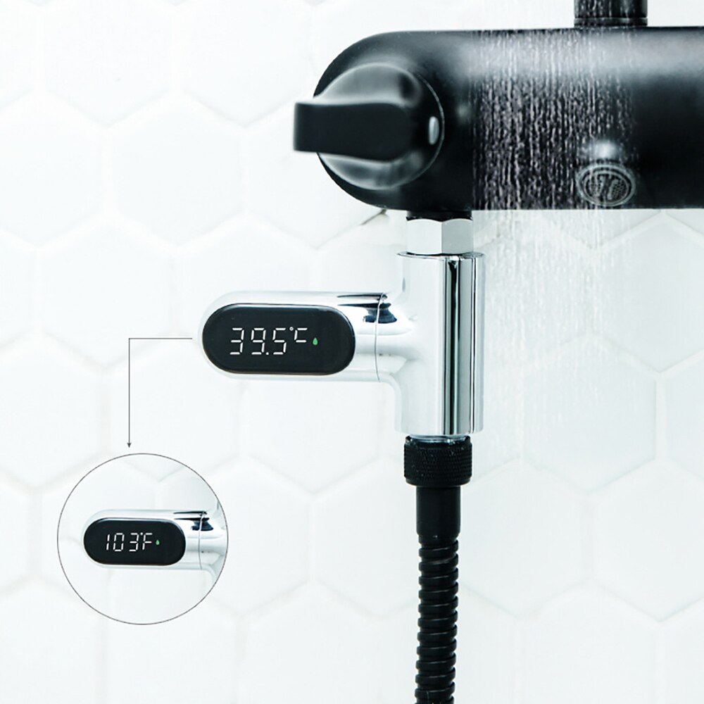 LED Display Shower Faucets Water Thermometer Electricity Water Temperture Monitor Home Tub Bathing Temperature Meter