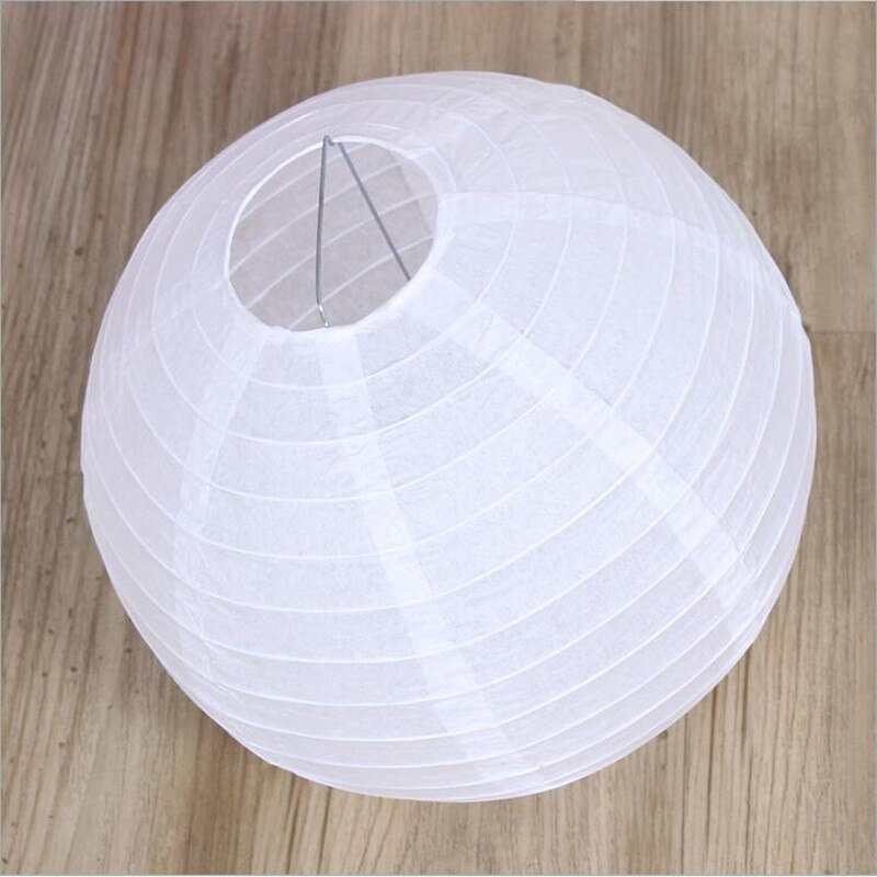 ! 10Pcs 6-8-10-12-14-16 Inch Chinese Tissue Rice Paper Lanterns Lampion Ball DIY Pattern Wedding Party Decor