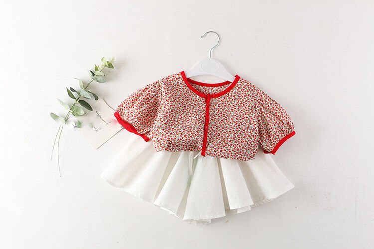 2022 estate nuova moda bambino neonate gonna pantaloncini di cotone abbigliamento per bambini pantaloncini spiaggia Casual pantaloncini allentati gonna E84