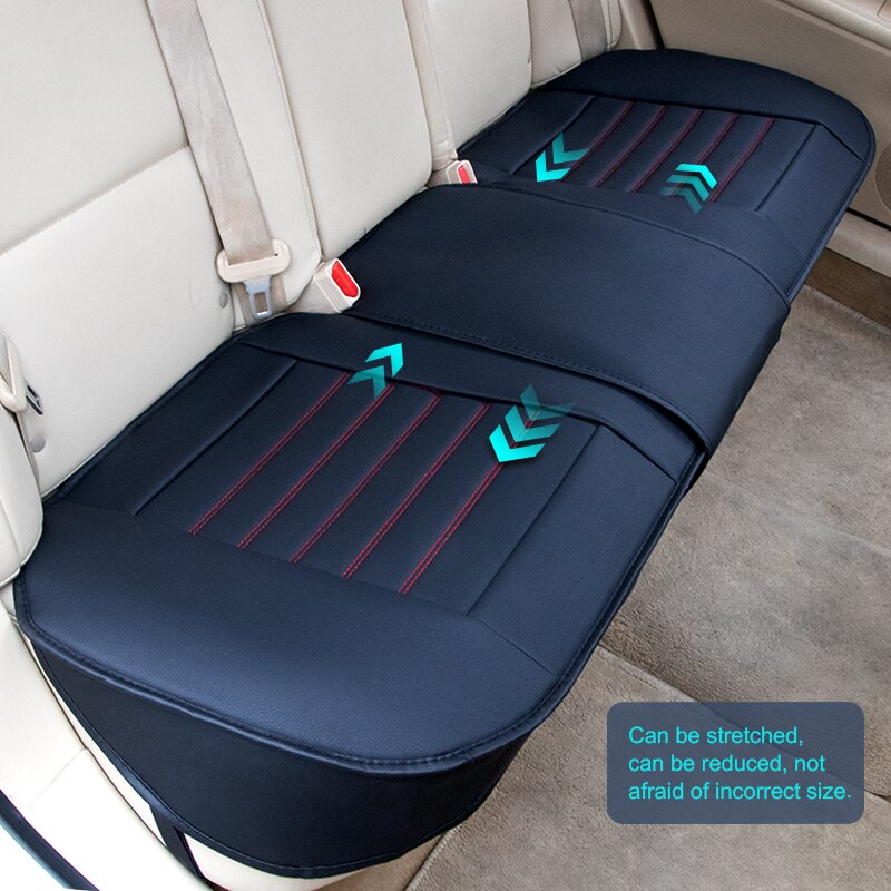 Pu Lederen Bekleding Universele Auto-interieur Onderdelen Accessoires Vier Seizoenen Auto Zitkussen Front Back Stoelhoezen