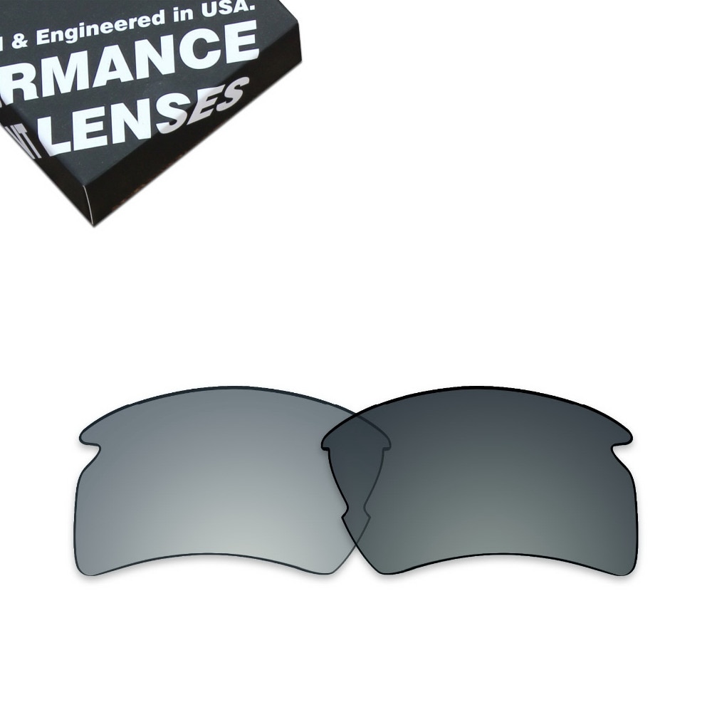 Toughasnails polariserede udskiftningslinser til oakley flak 2.0 xl solbriller fotokromisk grå (kun linse)