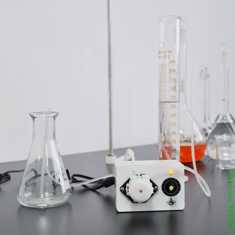 DC 12V Dosing Pump Speed Adjustable Peristaltic Pump For Aquarium Lab Waterping