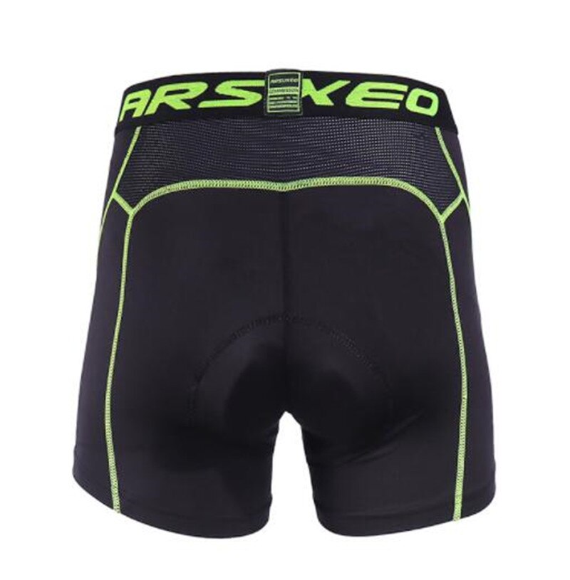 Arsuxeo Heren Fietsen Ondergoed Shorts 3D Padded Fiets Mtb Shorts Comfortabele Sport Korte