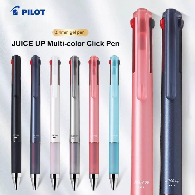 Bolígrafo multifuncional 3 en 1, bolígrafo tricolor de secado rápido de 0,5mm, cambio de Color 1s, herramientas completas eficientes para estudio y oficina