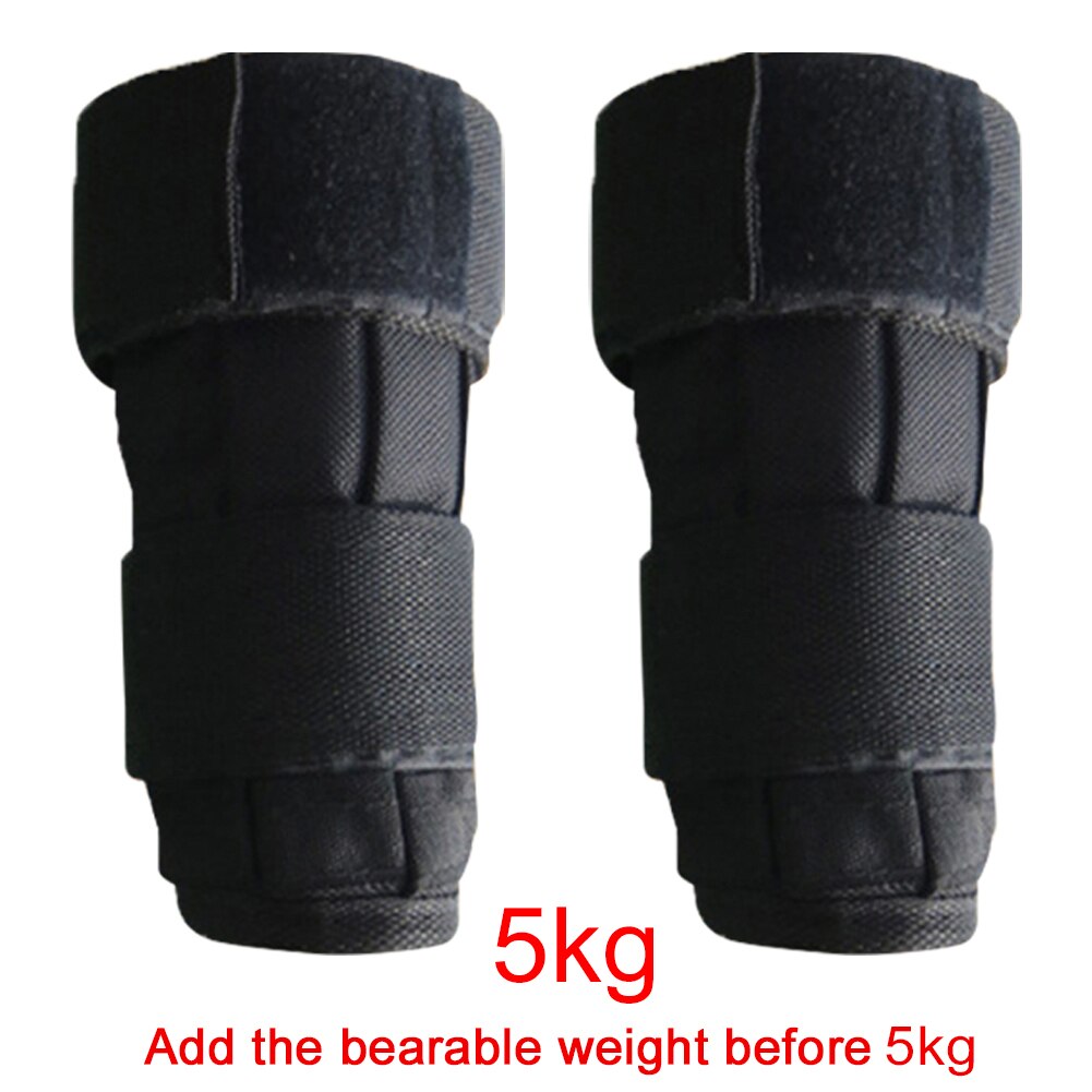 1pair Wrist Weights Bag Oxford Fabric Boxing Ankle Gym Adjustable Exercise Sandbag Strap Strength Training For Adults Protection: A