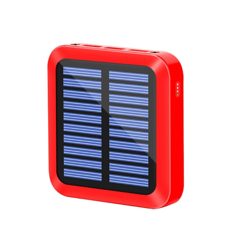 Mini Portable Solar Power Bank 10000 MAh Small Convenient Mobile Power for Phone