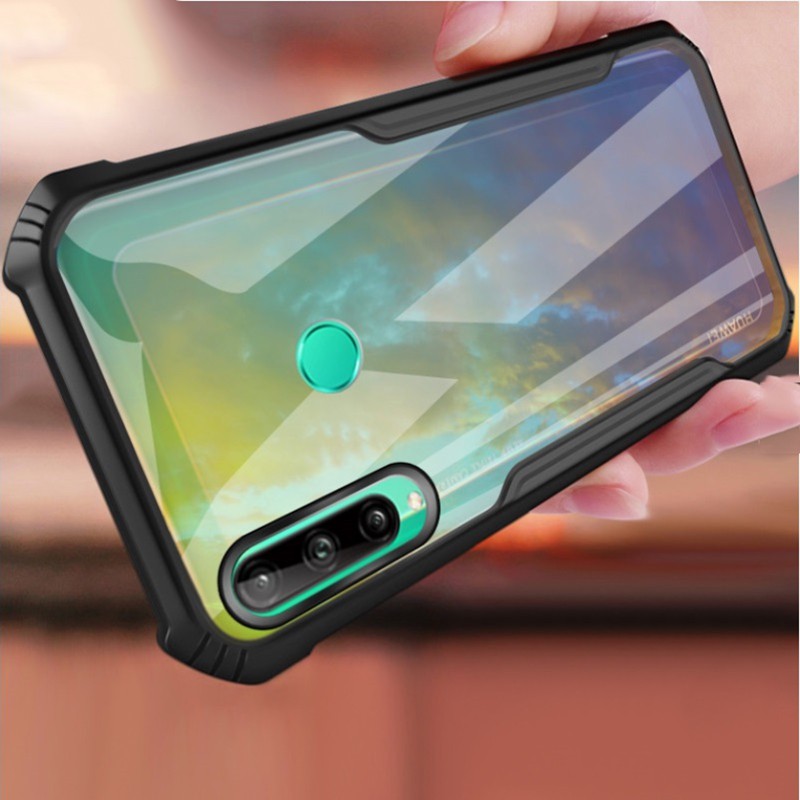 Etui na huawei  y5p y6p y7p y8p y7a y9a , miękkie, silikonowe, przezroczyste, odporne na wstrząsy, ochronne, tylne etui do huawei  y5 y6 y7 prime  y9: Neopren / Czarny