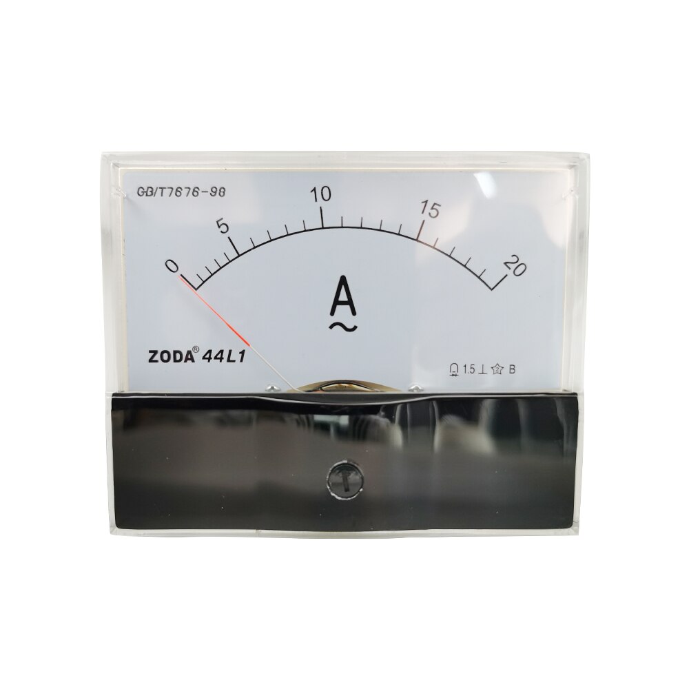 1PC 44L1-A 5A 10A 20A 30A 50A AC Direct Analog Meter Panel AMP Current Ammeter Gauge Pointer Ammeter 100*80MM Amperimetro AC