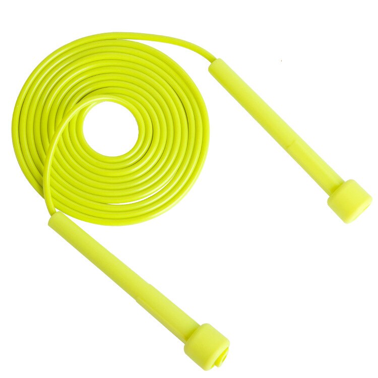 Jump Rope Fitness Equipment Heavy Skiping Rope Crossfit Spring Exercise Supplies workout home outdoor for children/kids 2.8m: Yellow