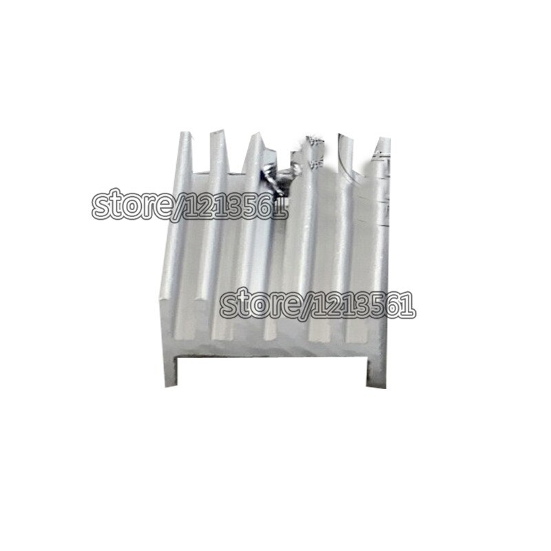 50 st kylflänsar / aluminium kylfläns / triod kylfläns 20*15*10 mm aluminium vit