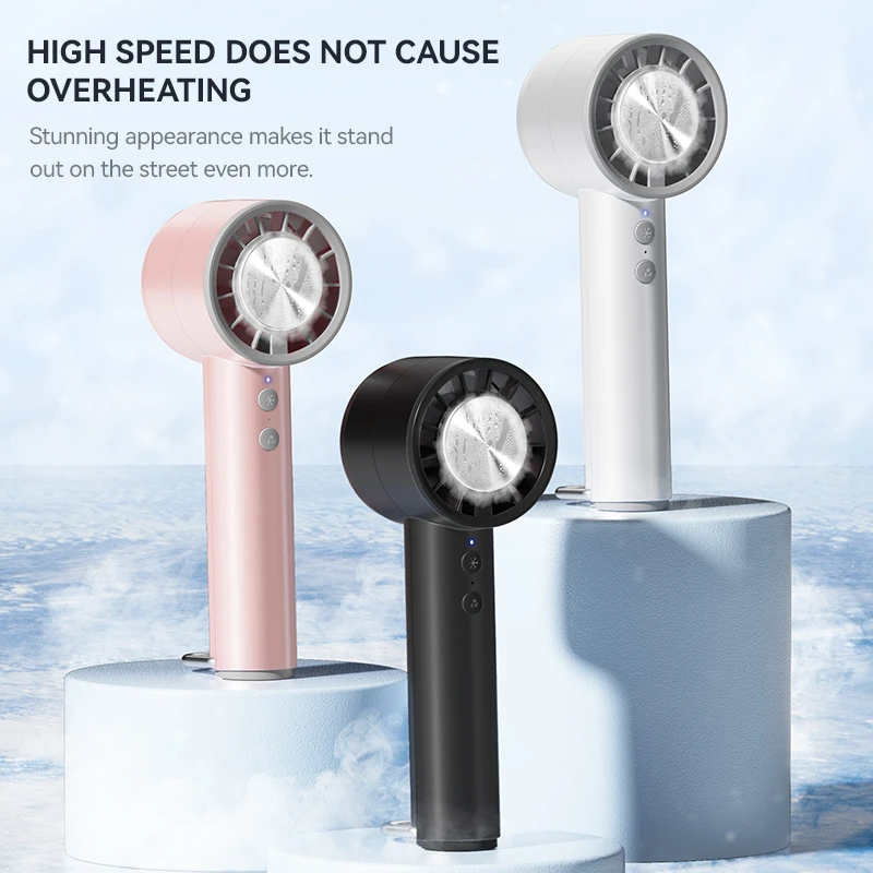 Xiaomi – petit ventilateur portatif de réfrigération, climatiseur Portable silencieux, affichage Led à grande vitesse, ventilateur de chargement Usb à haute puissance éolienne