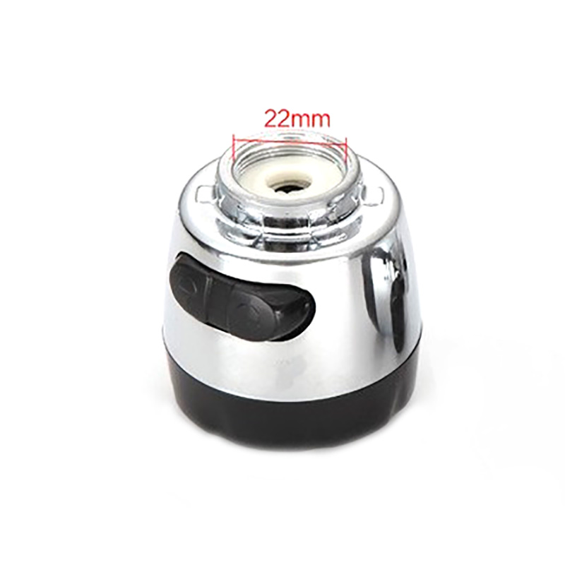 22 Mm Rvs Splash Kraan Nozzle Beluchter Waskolf Sproeier Waterbesparende Kraan Filter Twee Modi Kraan Extender