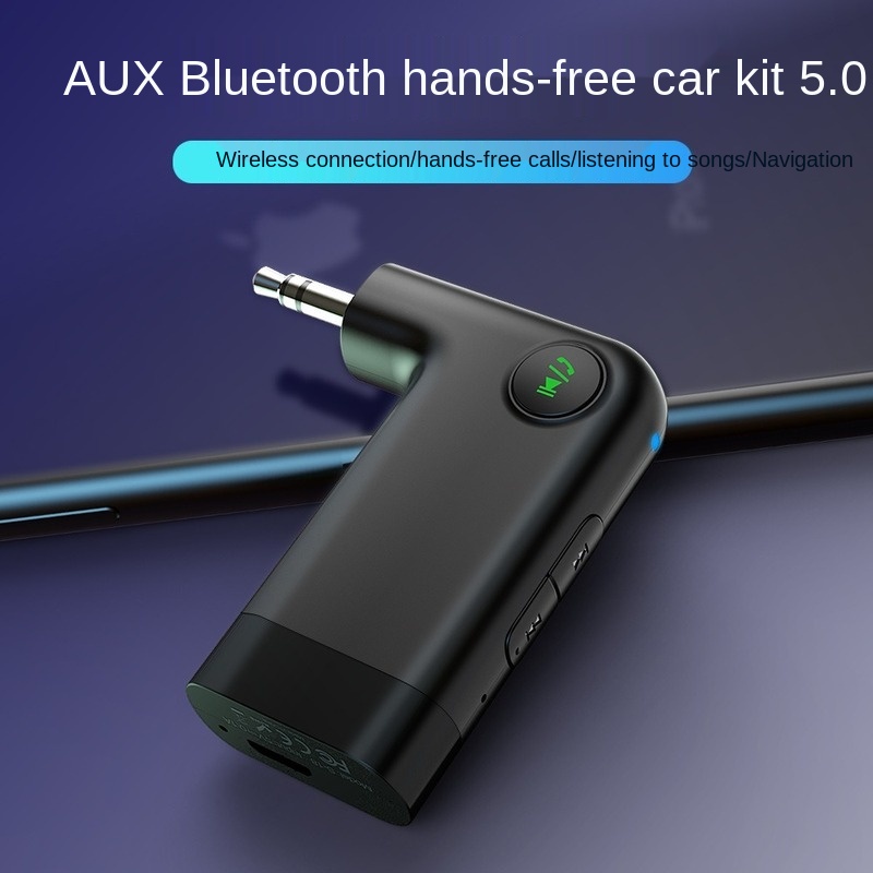 Auto Handsfree Bluetooth Ontvanger Met Microfoon 5.0 Aptx Ll 3.5 Mm Aux Jack Audio Draadloze Adapter Voor Auto computer Headset