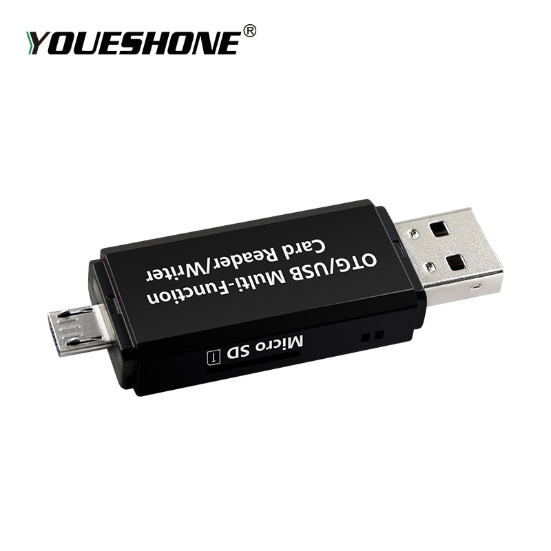 USB 2.0 OTG card reader micro sd adapter smart micro sd card reader card reader