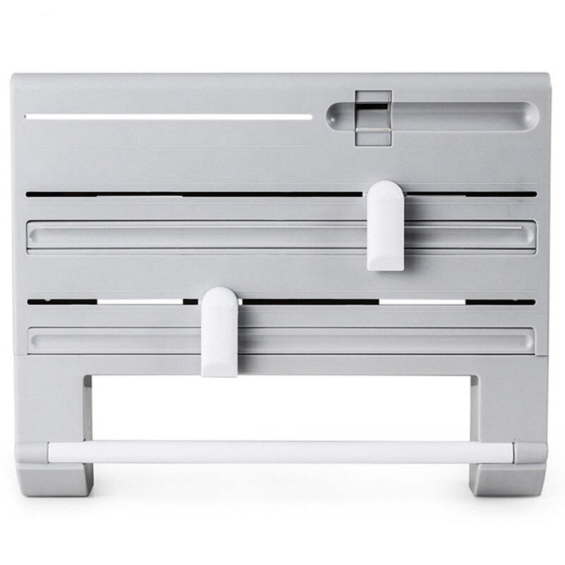 Paper Holder Plastic Wrap Cutter Dispenser Preservative Film Cutter Tool Multipurpose Shelf Storage Box