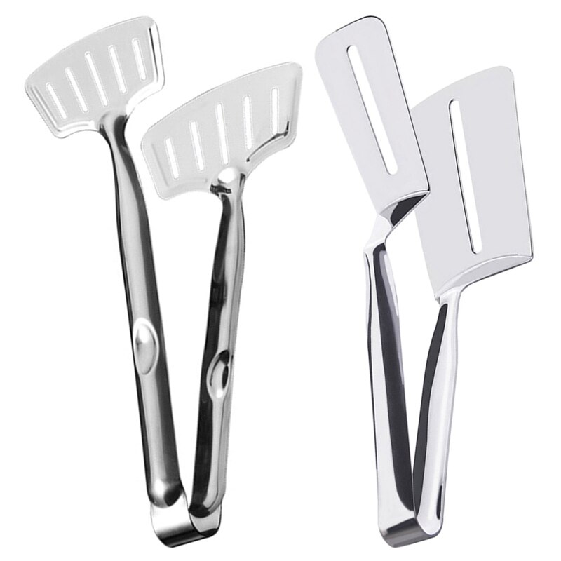 Kitchen BBQ Bread Utensil Set Stainless Steel Barbecue Tong Fried Steak Shovel Fried Fish Shovel Clamp Kitchen Bread Meat Clamp