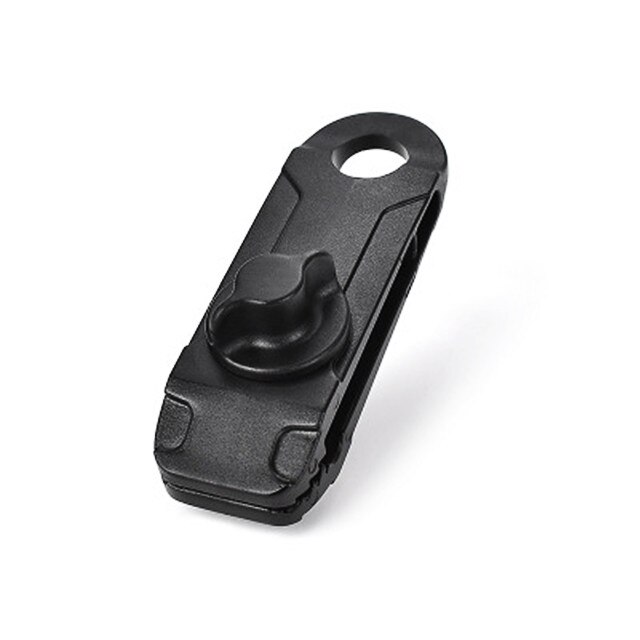 Clips de lona de alta resistencia, abrazadera de agarre de bloqueo, Clip de cable para toldo, sujetadores de tienda de piscina, soporte de Clips de alta resistencia, abrazadera de cubierta de protección de ráfaga: Negro
