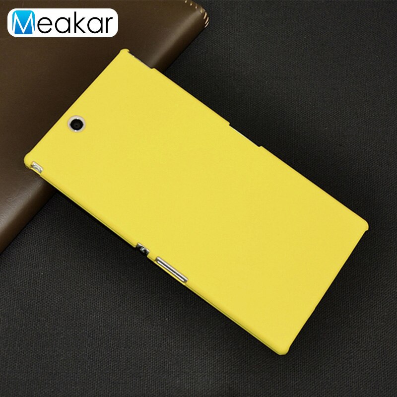 Coque Cover 6.44For Sony Xperia Z Ultra Case Voor Sony Xperia Z Ultra C6833 Xl39H C6802 C6806 Telefoon Terug Coque cover Case: yellow