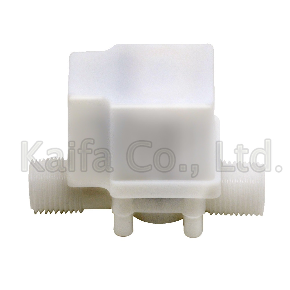 White Plastic solenoid valve Waterproof cover Water valve lid