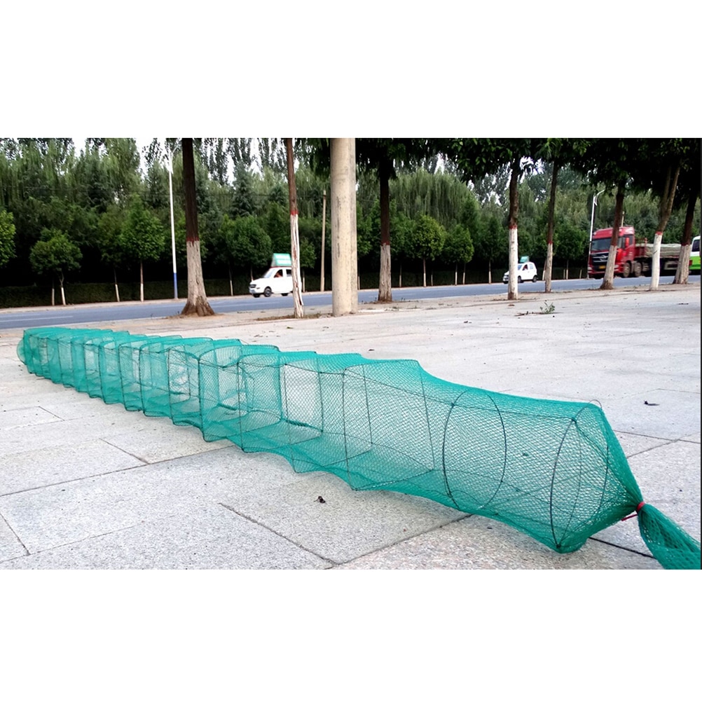 Anguille crevette leurre filets filet de pêche pliable Portable crabe écrevisse homard receveur piège vivant filet de poisson