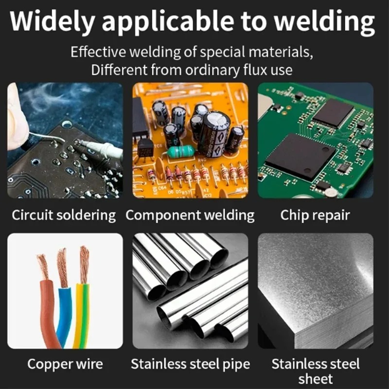 Multifunctional Soldering Paste Flux Welding For Aluminum Stainless Steel Copper 18650 battery nickel solder wire Welding Paste